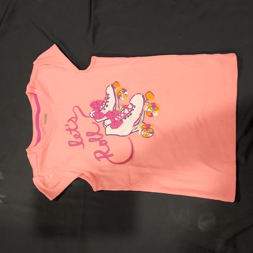 Gymboree Bright & Beachy Sz 8 Rollerskate tee